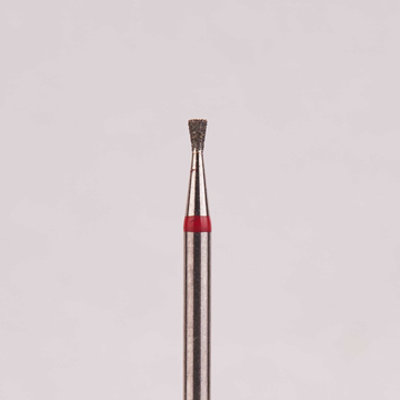 Алмазный бор турбинный стоматологический 856.314.010.016.010 «Обратный конус» красная насечка d=1 мм (5 шт) 0