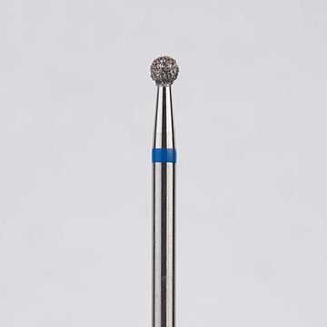 Алмазный бор турбинный стоматологический 866.316.001.015.018 «Шар» синяя насечка d=1,8 мм (5 шт) 0