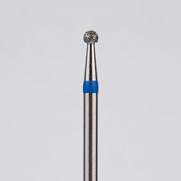 Алмазный бор турбинный стоматологический 866.316.001.013.016 «Шар» синяя насечка d=1,6 мм (5 шт) 0