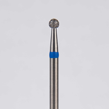 Алмазный бор турбинный стоматологический 866.314.001.015.018 «Шар» синяя насечка d=1,8 мм (5 шт) 0