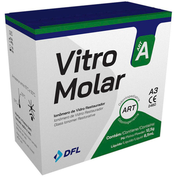 Vitro Molar А3 - цемент стоматологический химического отверждения (10 г + 8 мл) 0