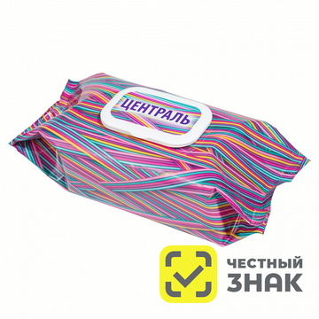 Централь - дезинфицирующие салфетки М/УП (120 шт) 0
