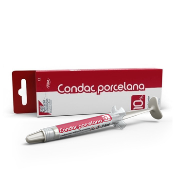 Condac Porcelana - гель для травления керамики / плавиковая кислота 10% (2,5 мл) 0