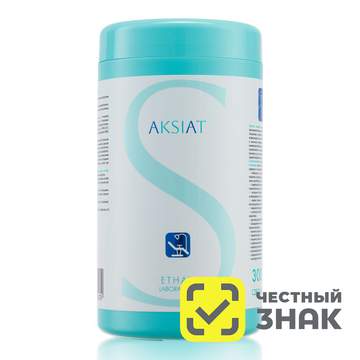 AKSIAT - салфетки для экспресс-дезинфекции БАНКА (300 шт) 0
